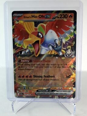Pokémon TCG - Ethan's Ho-Oh ex - Destined Rivals - Double Rare - 039/182
